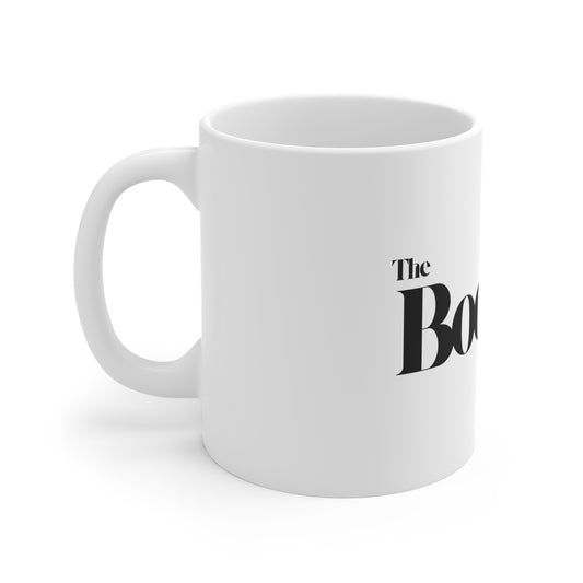 Booked & Blessed Mug — 'The Booked' Script Coffee Cup for Busy Moms & Entrepreneurs