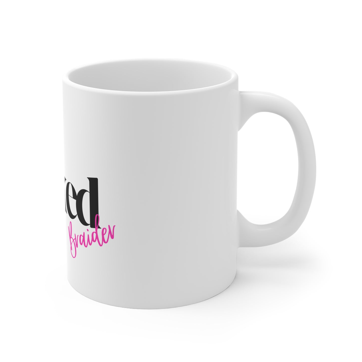 Booked & Blessed Mug — 'The Booked' Script Coffee Cup for Busy Moms & Entrepreneurs