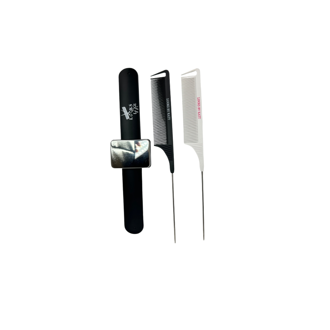 2 COMBS WITH WRISTBAND